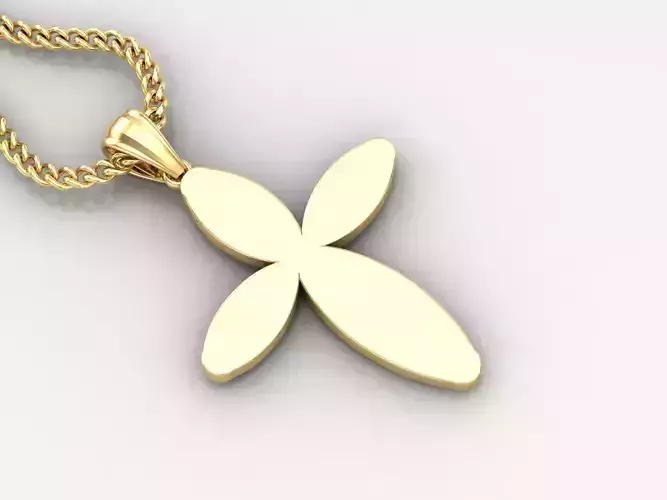  Cross Pendant 3DM STL 1CP052