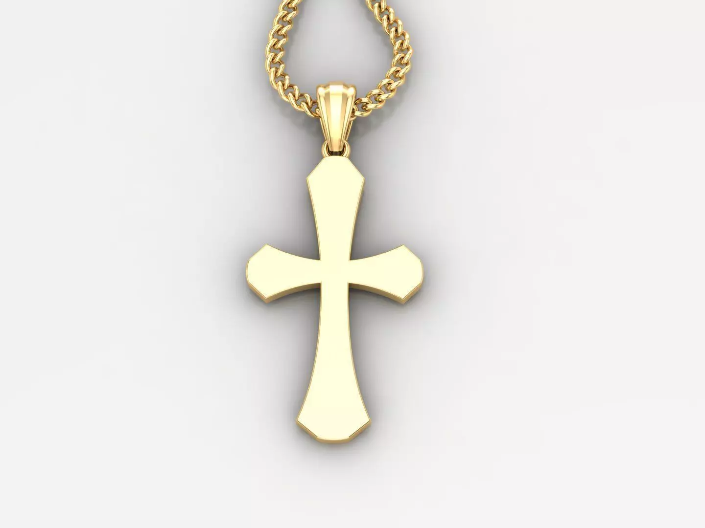 Cross Pendant 3DM STL 1CP041 3D print model
