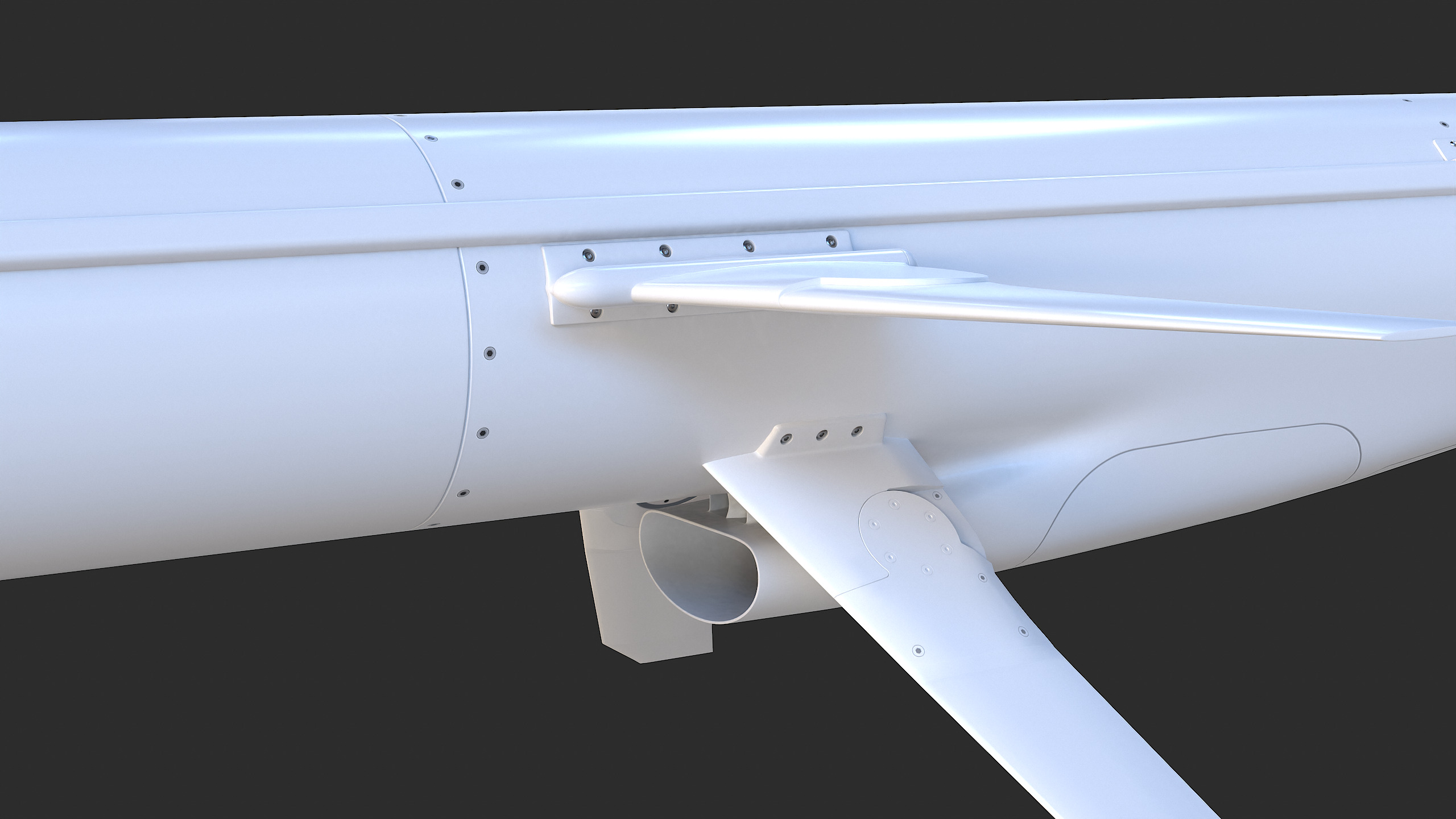 Gabriel V  Blue Spear  5G SSM 3D model_7