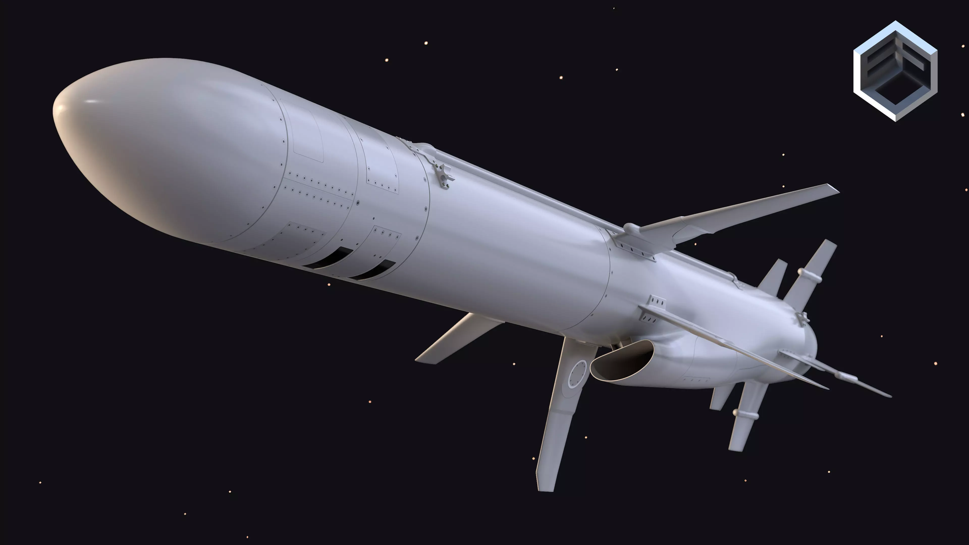 Gabriel V  Blue Spear  5G SSM 3D model_0