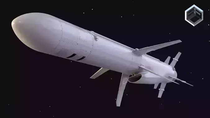 Gabriel V  Blue Spear  5G SSM 3D model