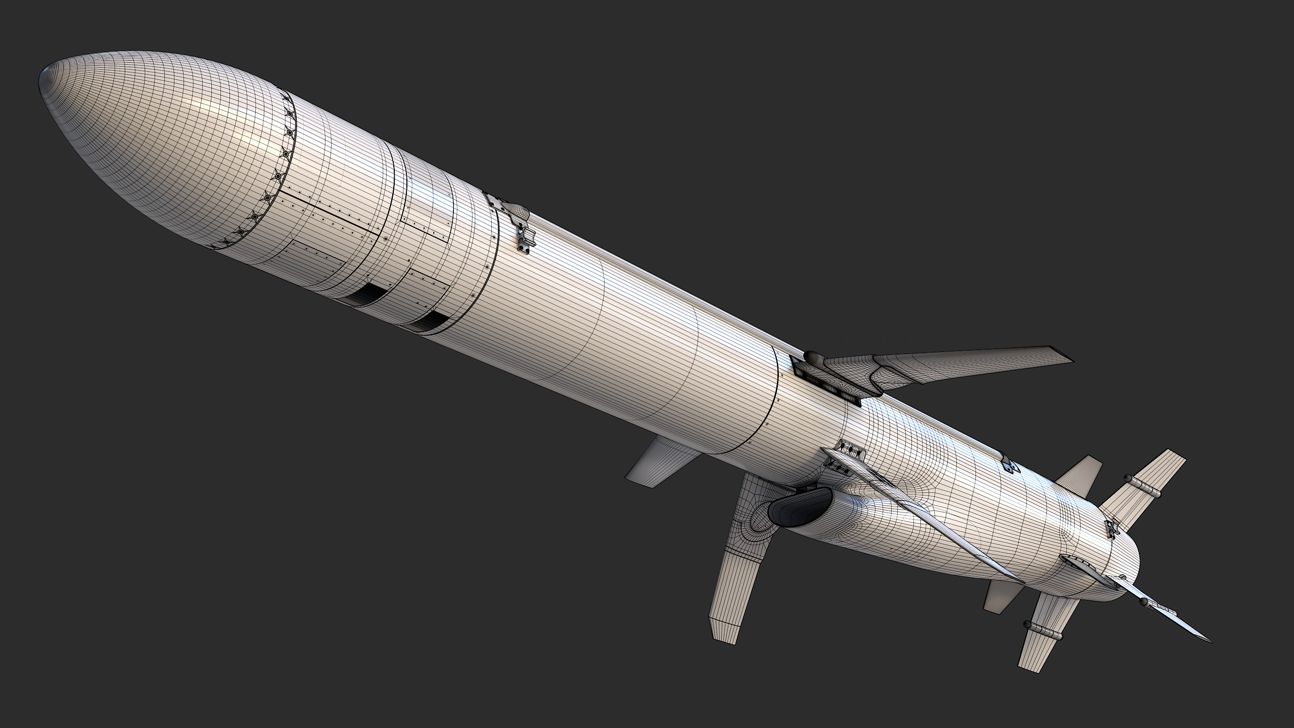 Gabriel V  Blue Spear  5G SSM 3D model_14