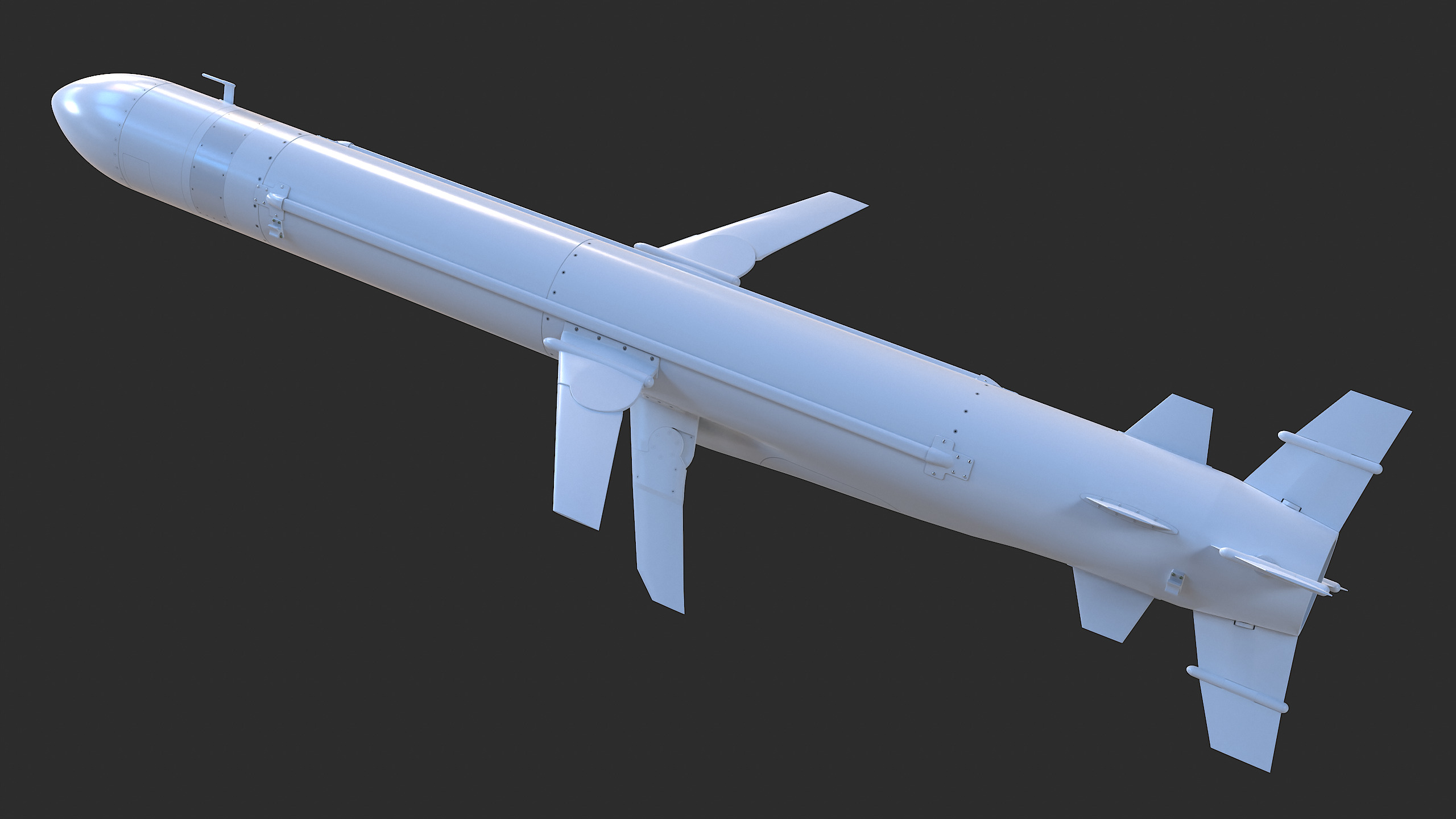 Gabriel V  Blue Spear  5G SSM 3D model_11