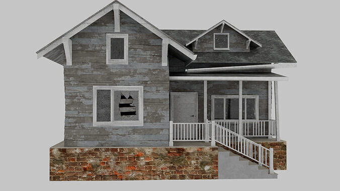 Old Cabin 3D model