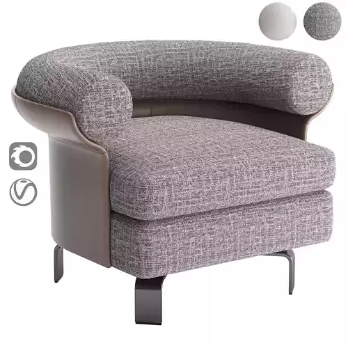 Minotti Mattia Amchair v1