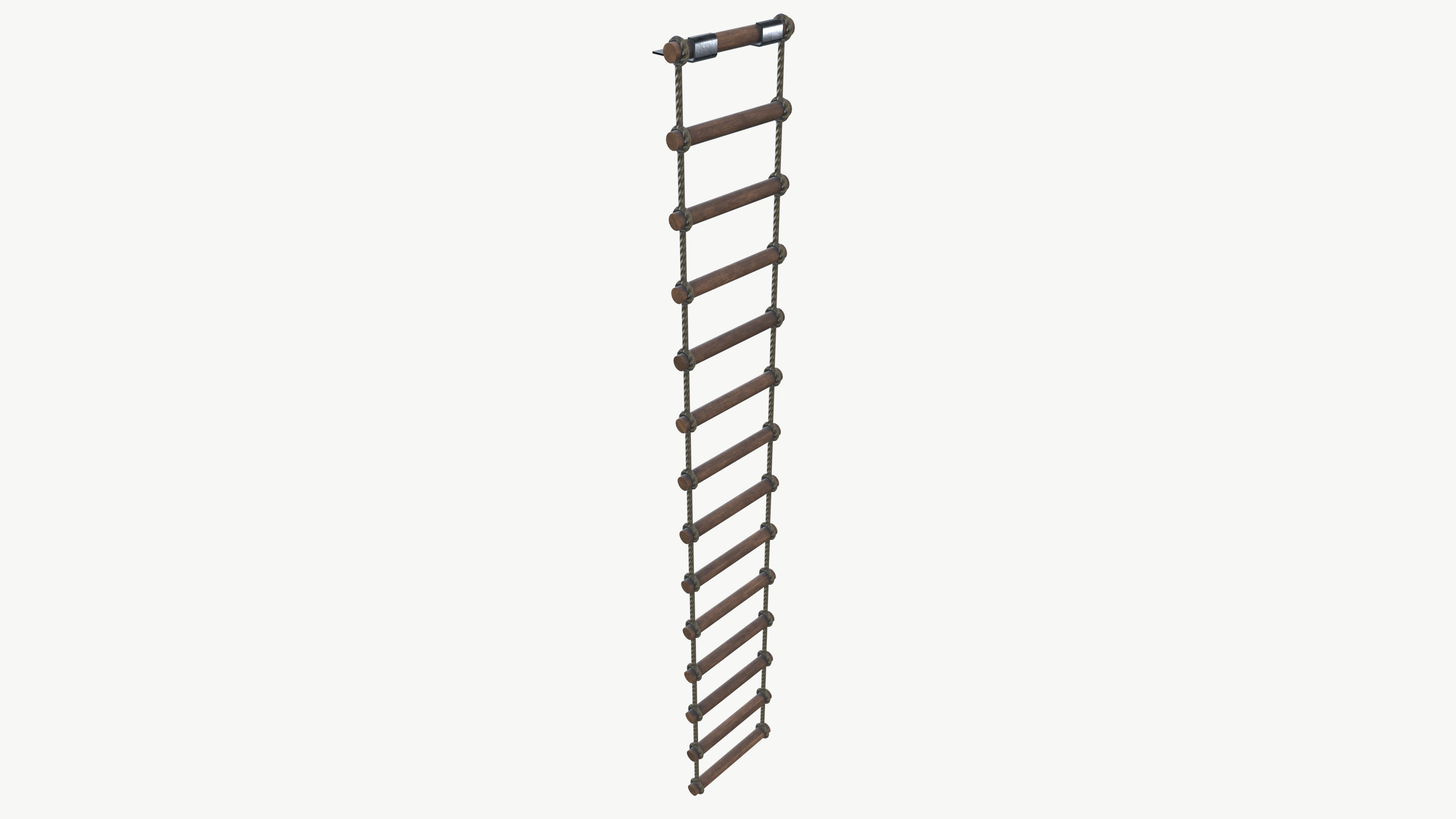 Rope Ladder 3D model_4