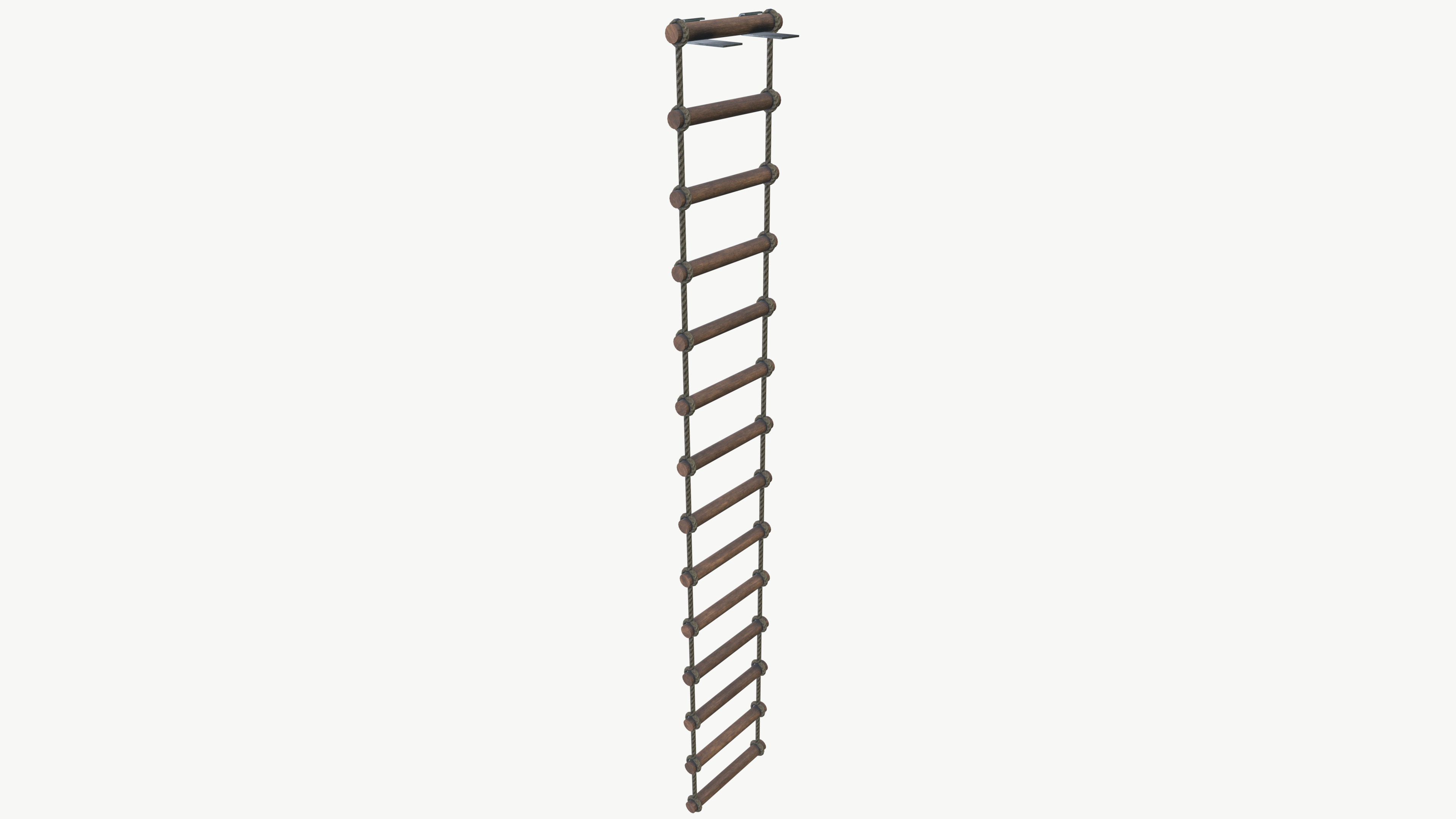 Rope Ladder 3D model_3