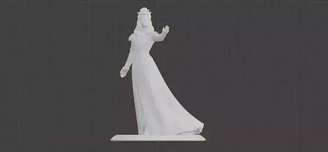Anna Henrietta Statue - High Res 3D Print ready