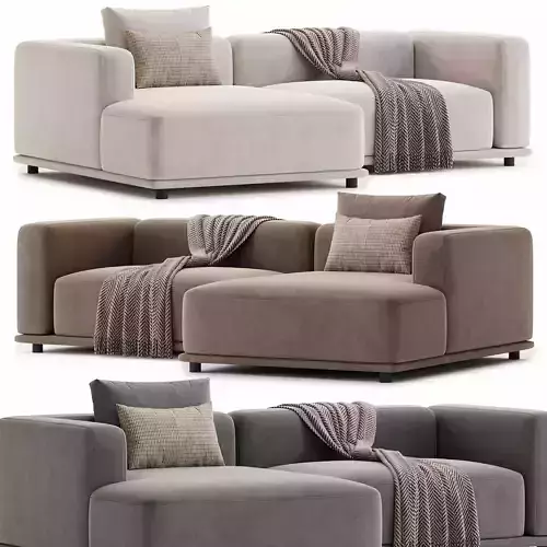 Modular corner sofa Hesser
