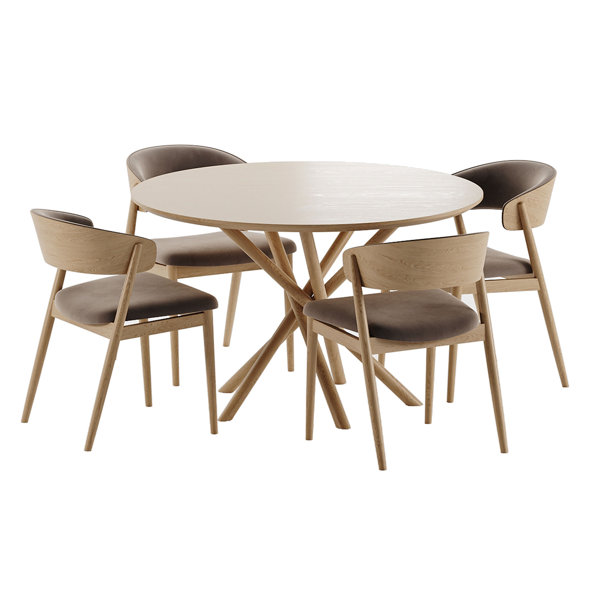 Dinning Set 30 3D model_3