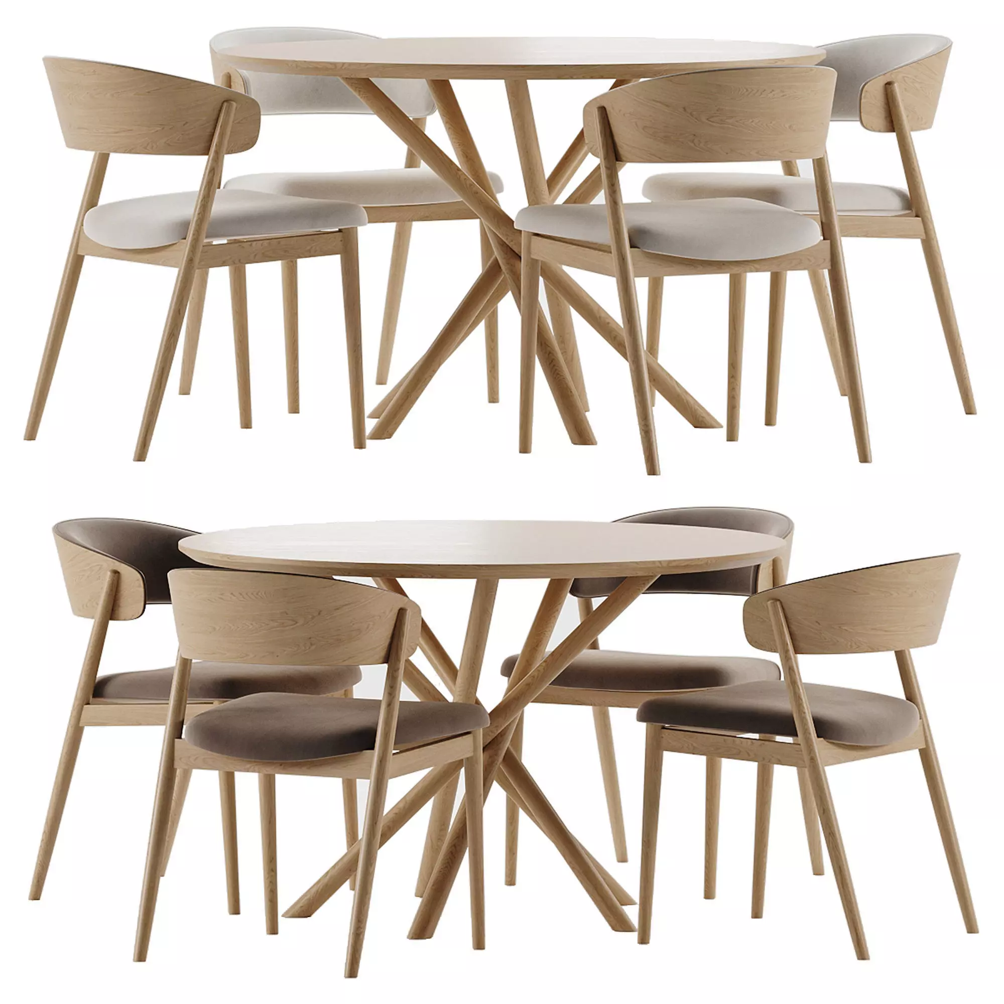 Dinning Set 30 3D model_0