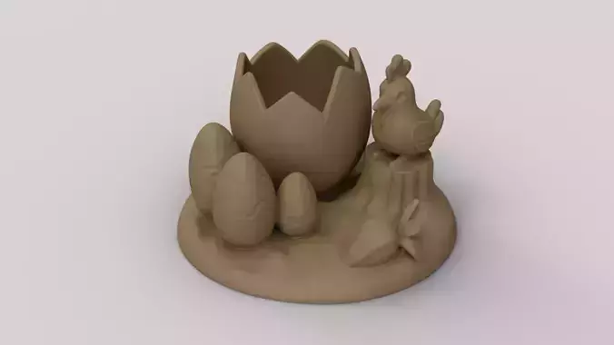 Easter Chicken Egg Organizer