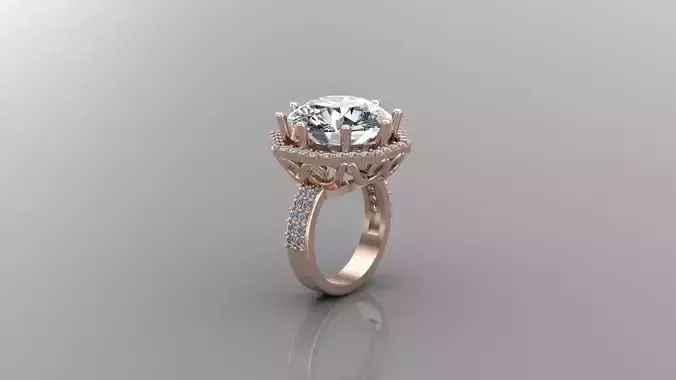 Women Ring 3DM STL Ready Print R8