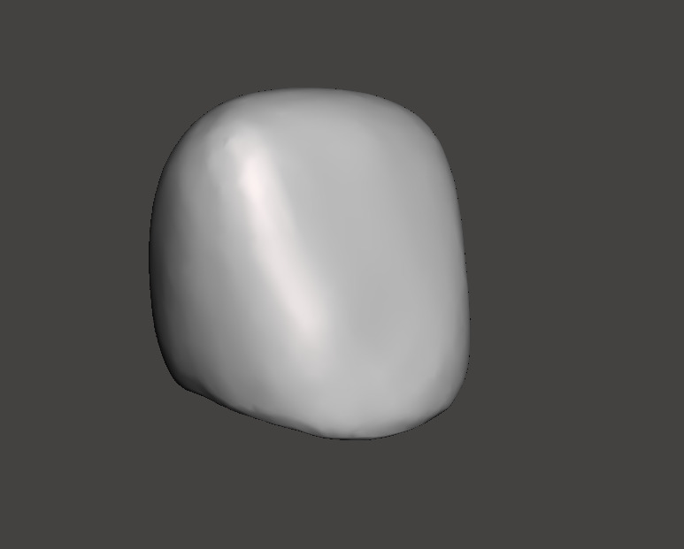 Pediatric readymade crowns Upper Primary Lateral Incisors 3D print model_3