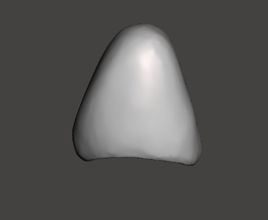 Pediatric readymade crowns Upper Primary Lateral Incisors 3D print model_1