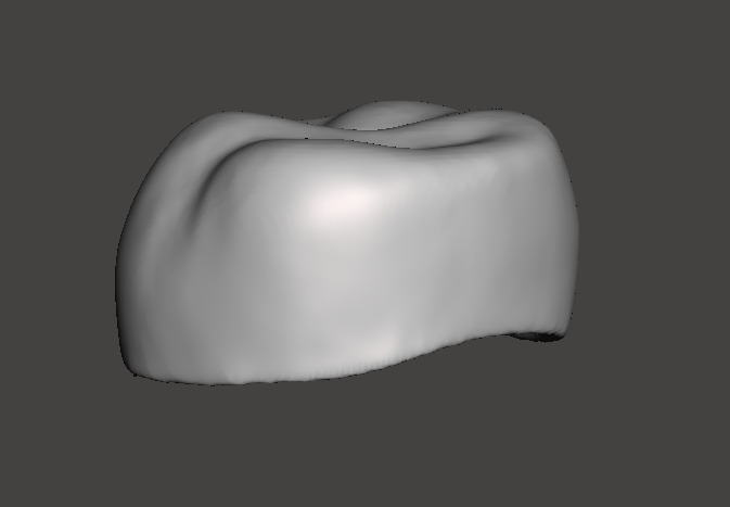 Pediatric readymade crowns Upper Primary Second Molar 3D print model_3