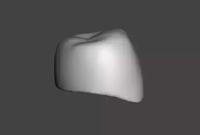 Pediatric readymade crowns Lower Primary First Molar 3D print model