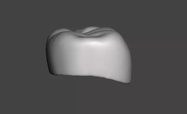 Pediatric readymade crowns Lower Primary Second Molar 3D print model_0