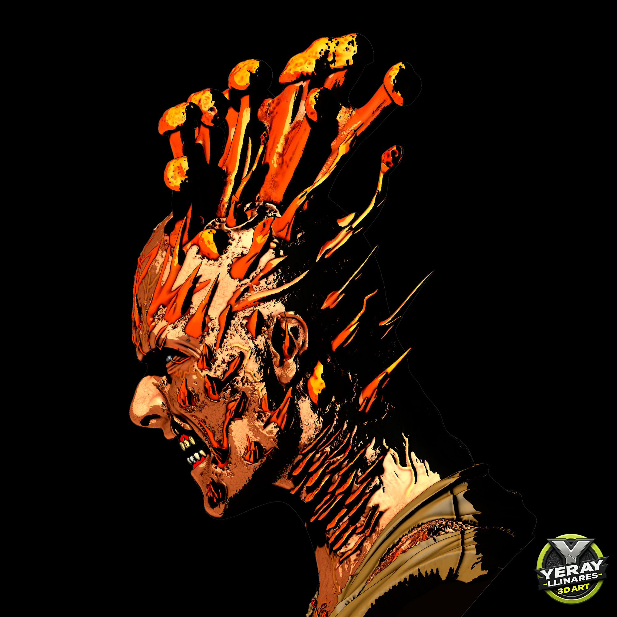 STALKER BUST The Last of Us 3D print model_4