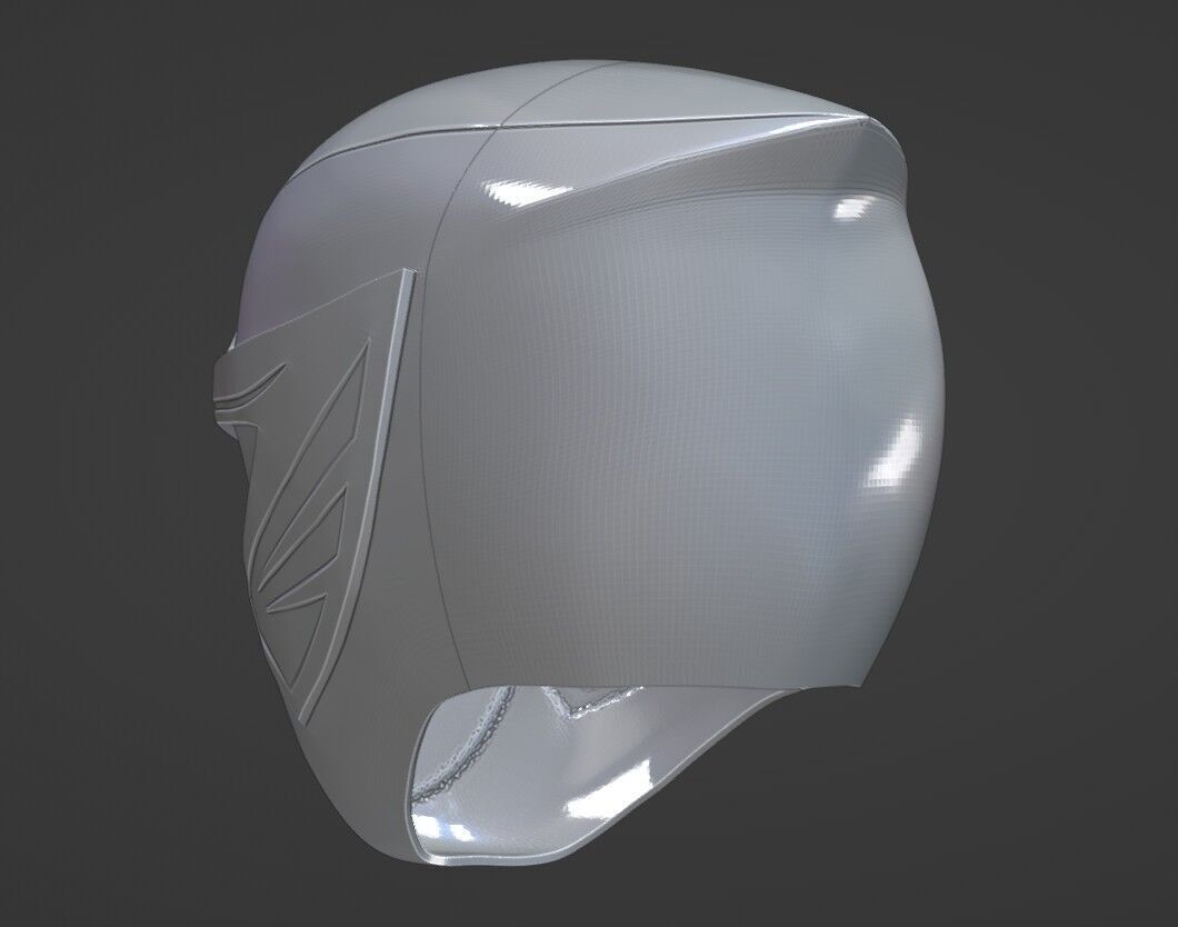 Power Rangers Ninja Storm Red Ranger HurricaneRed Helmet 3D print model_11