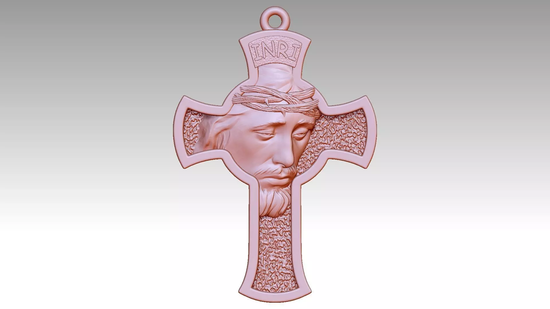 Jesus Cross Reliefs  3D print model_0
