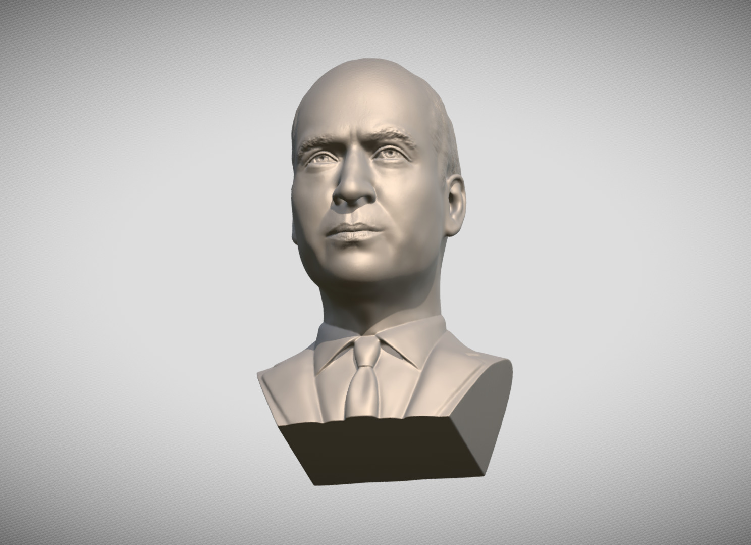 Prince William bust 3D print model_15