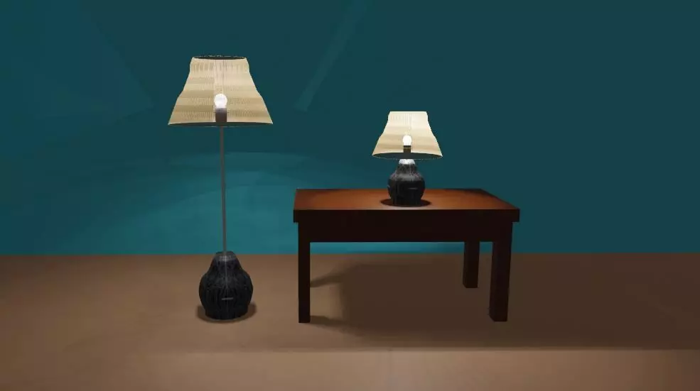 Lamp Shades 3D model_0