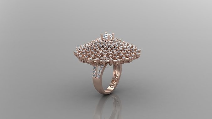 Women Ring 3DM STL Ready Print R21 3D print model