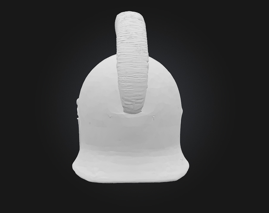 Roman Centurion Helmet Commanding Authority of the Ancient 3D model_9