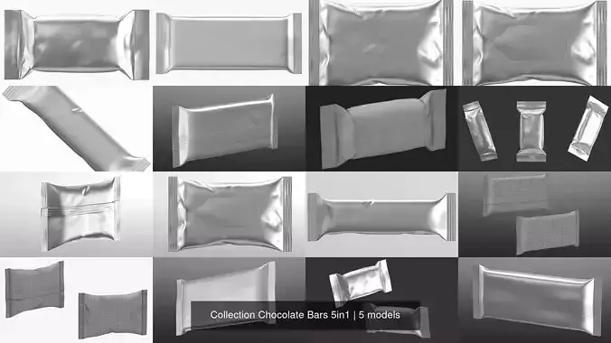 Collection Chocolate Bars 5in1