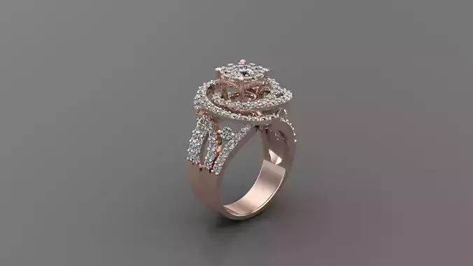 Women Ring 3DM STL Ready Print R15