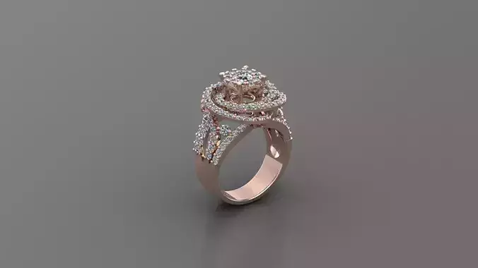 Women Ring 3DM STL Ready Print R14