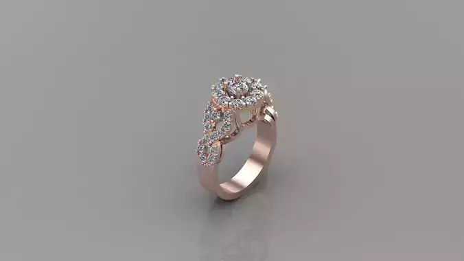 Women Ring 3DM STL Ready Print R10