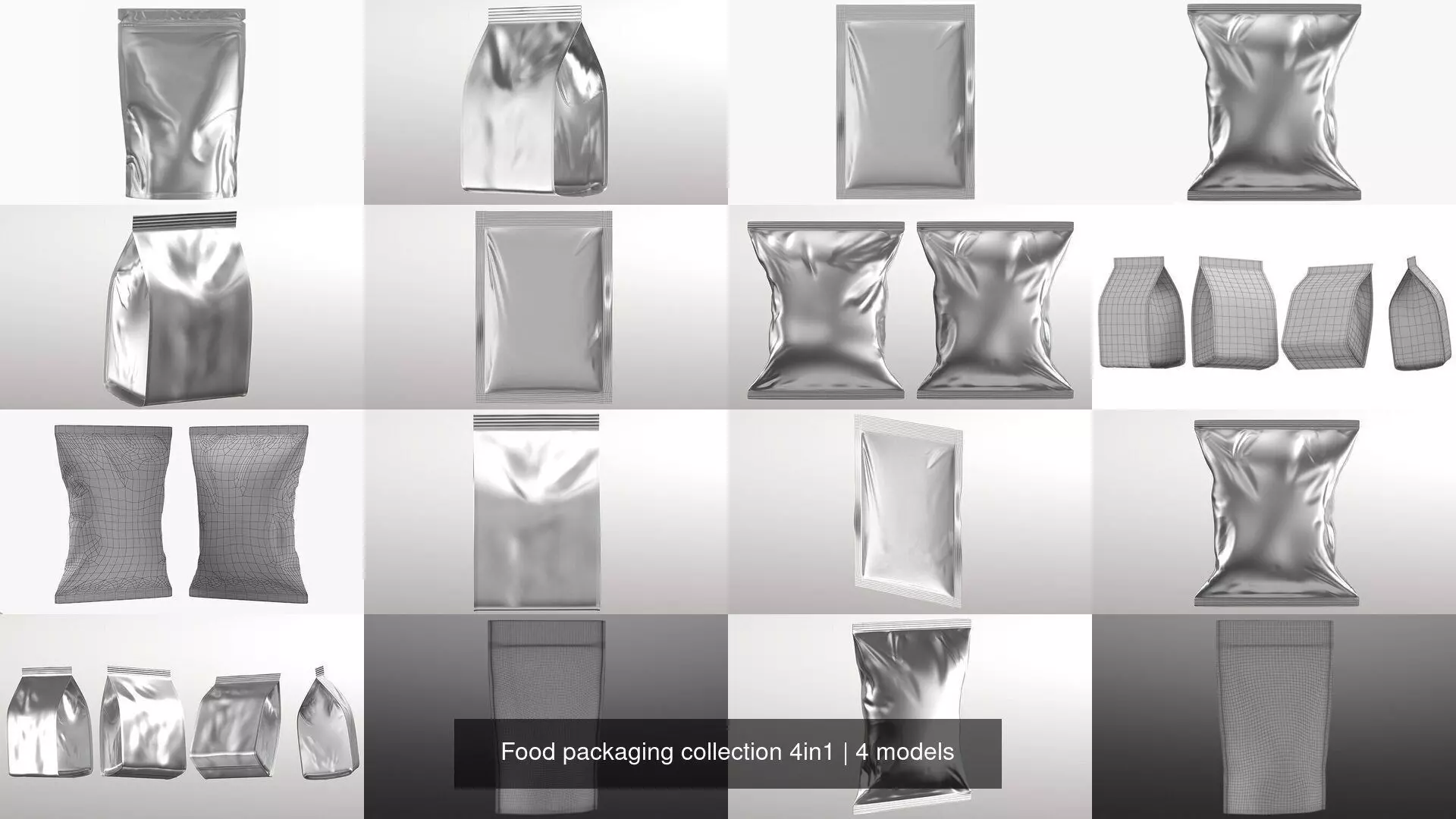 Food packaging collection 4in1 _1