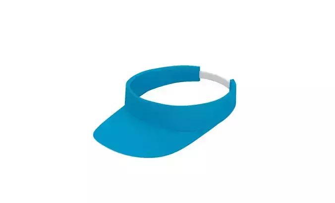 Low-Poly Sport visor Low-poly 3D model
