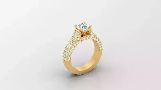 Women Diamond Ring  WM1  82