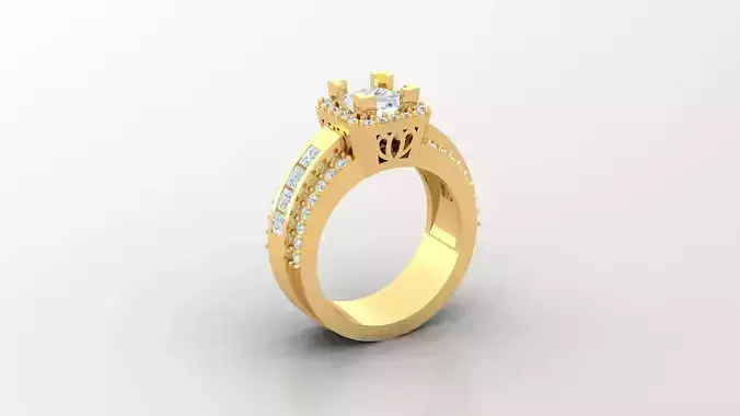 Women Diamond Ring  WM1  77