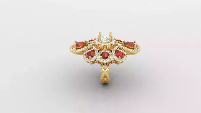 Women Diamond Ring  WM1  76