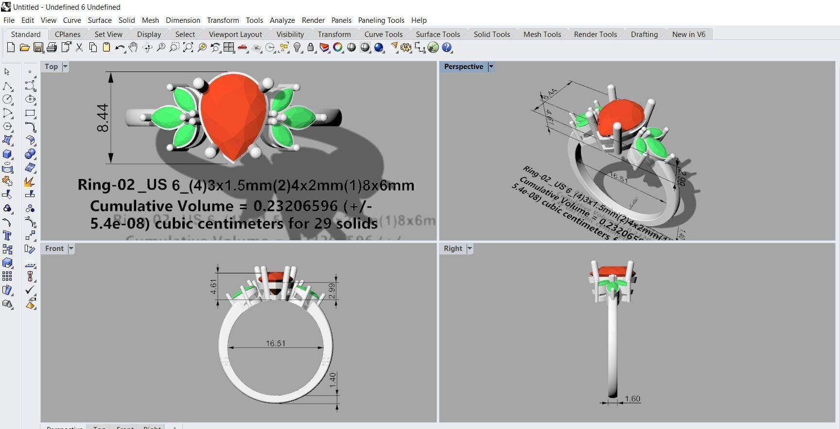 Ring-02 3D print model_2