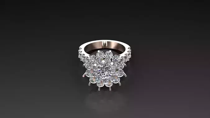 Women Diamond Ring  WM1  7