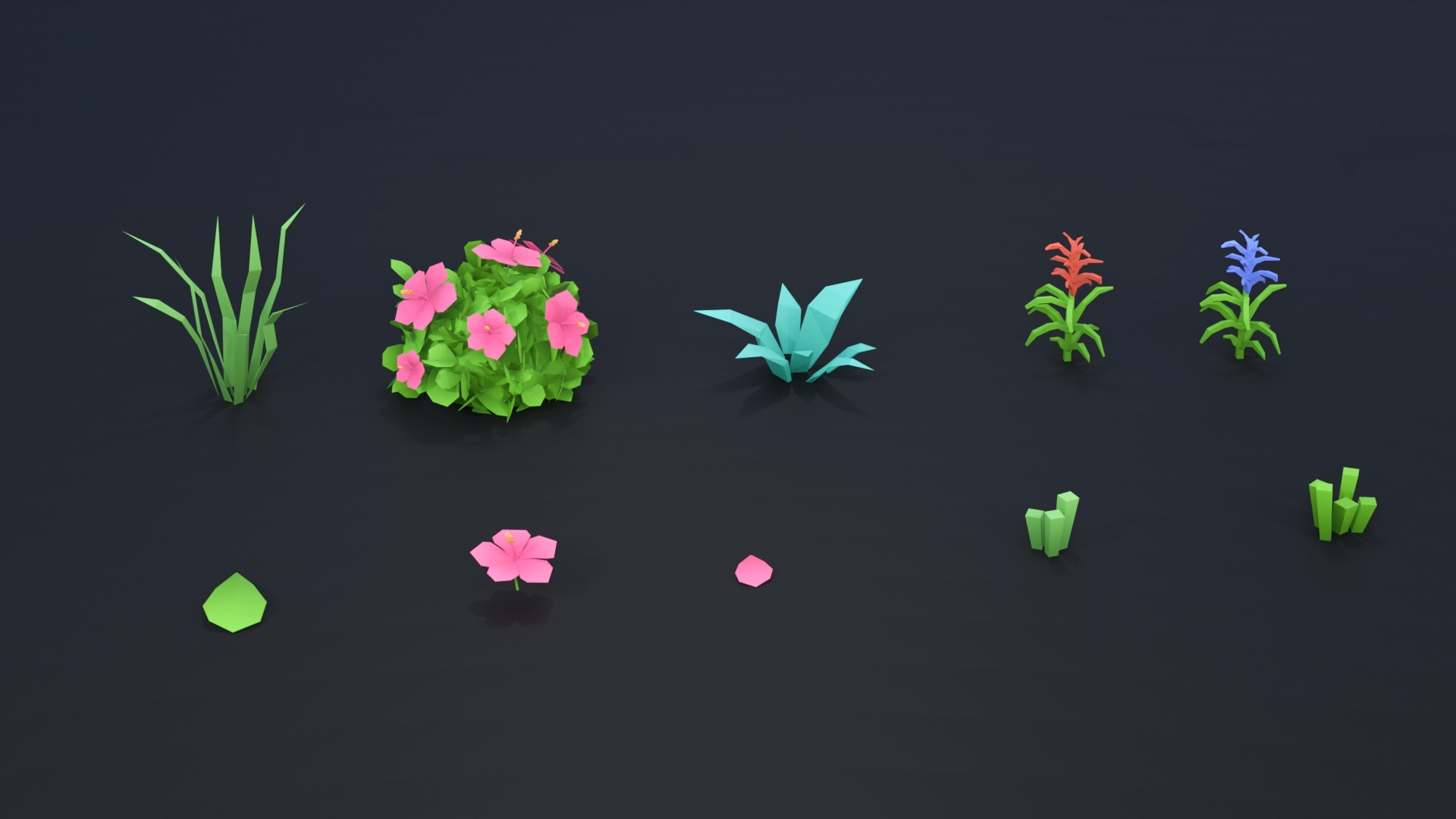 Survival Island - Low Poly 3D Asset Pack Low-poly 3D model_5