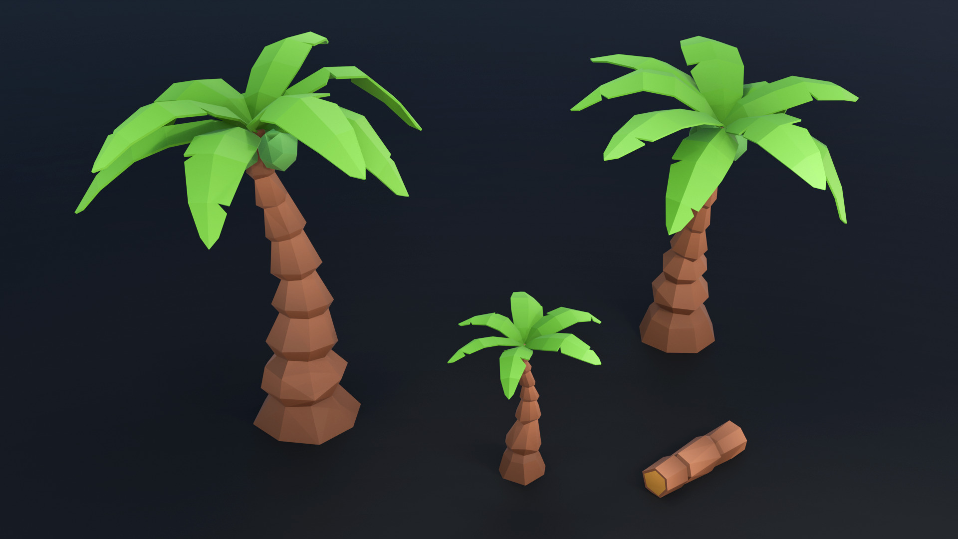 Survival Island - Low Poly 3D Asset Pack Low-poly 3D model_6