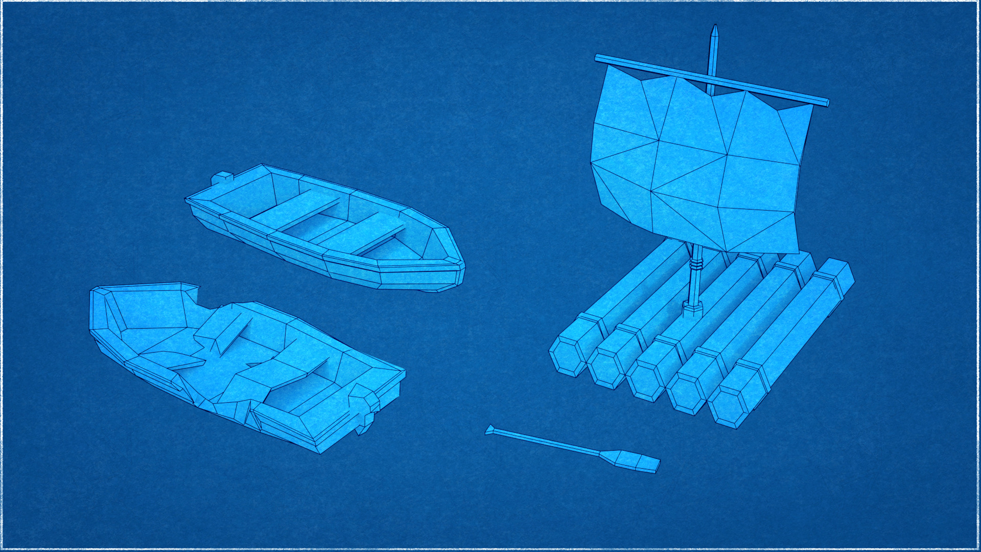 Survival Island - Low Poly 3D Asset Pack Low-poly 3D model_12