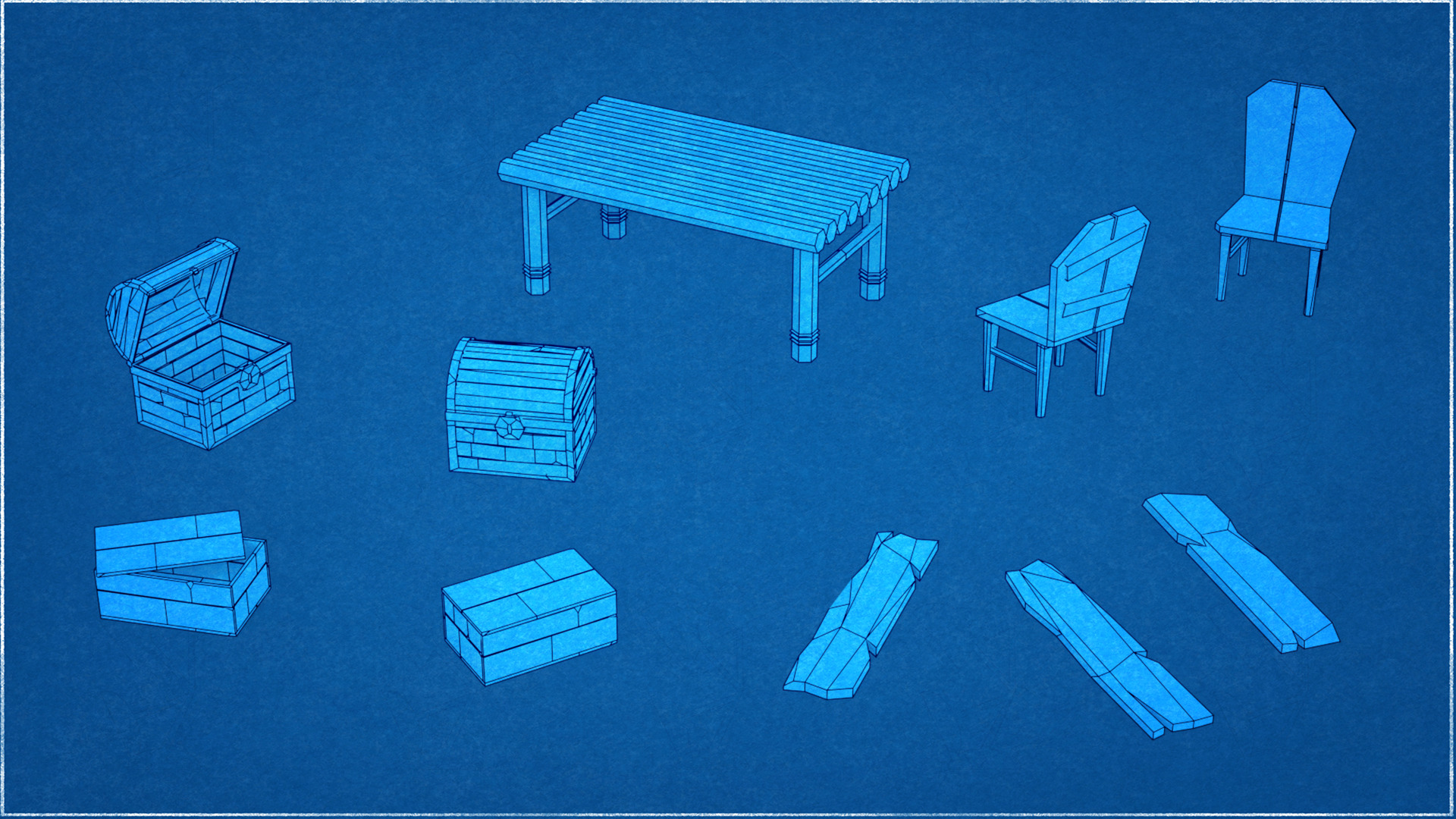 Survival Island - Low Poly 3D Asset Pack Low-poly 3D model_13