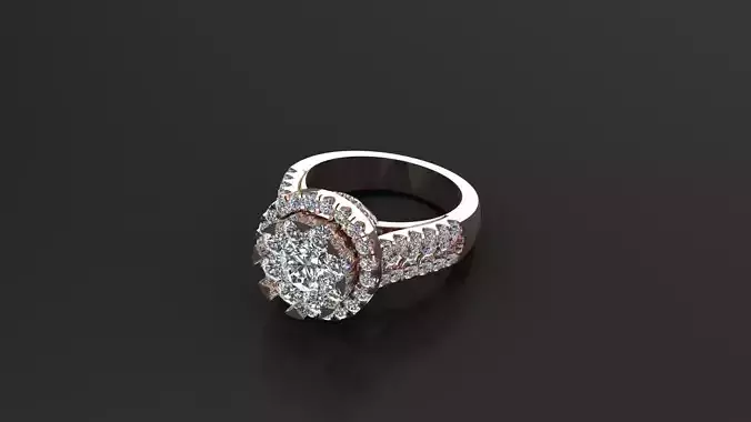 Women Diamond Ring  WM1  5