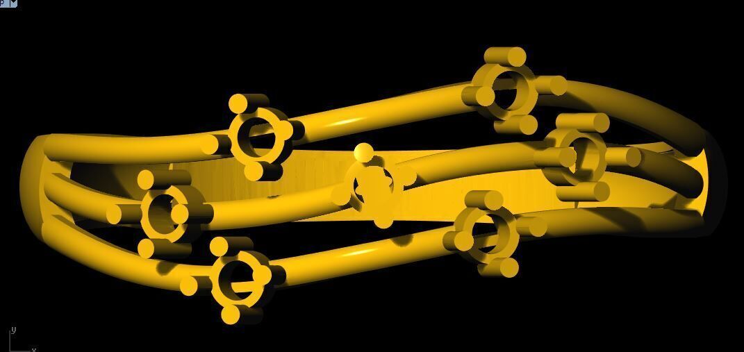 diamond ring 3dm file 3D print model_1