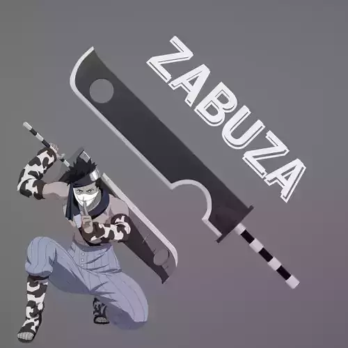 Zabuza sword from Naruto Shippuden - Cosplay Prop