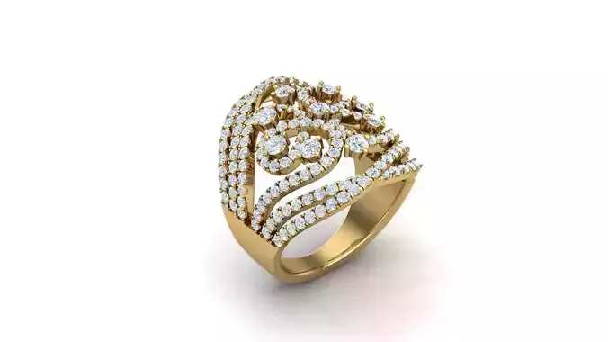Women Diamond Ring  WM1  37