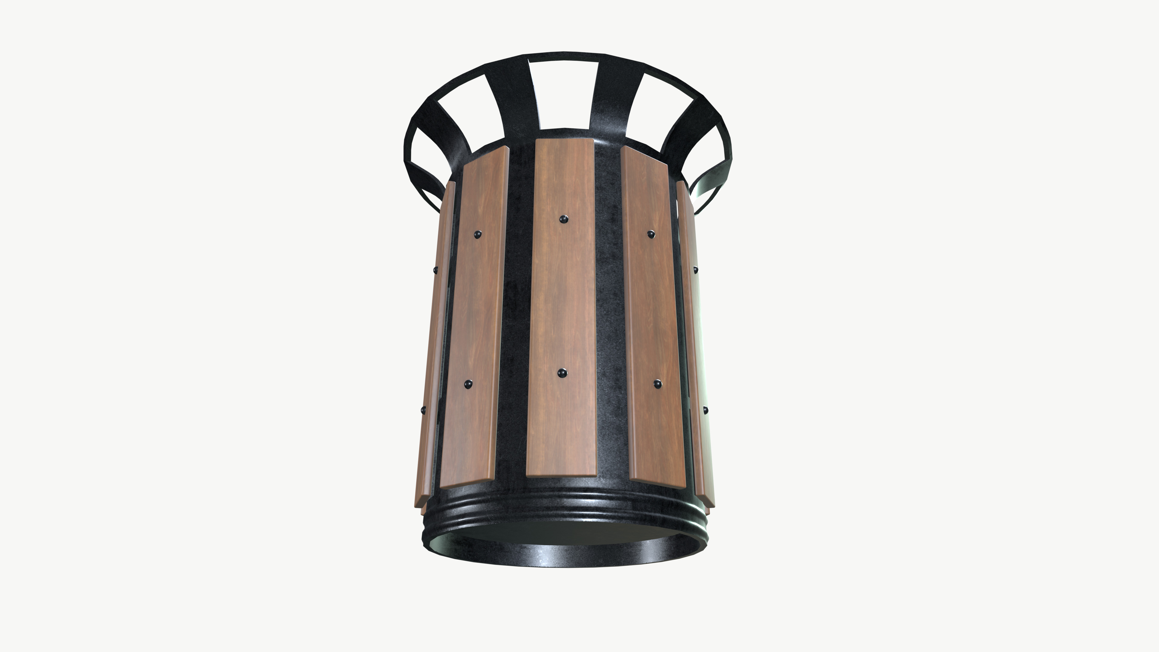 Dustbin 3D model_4