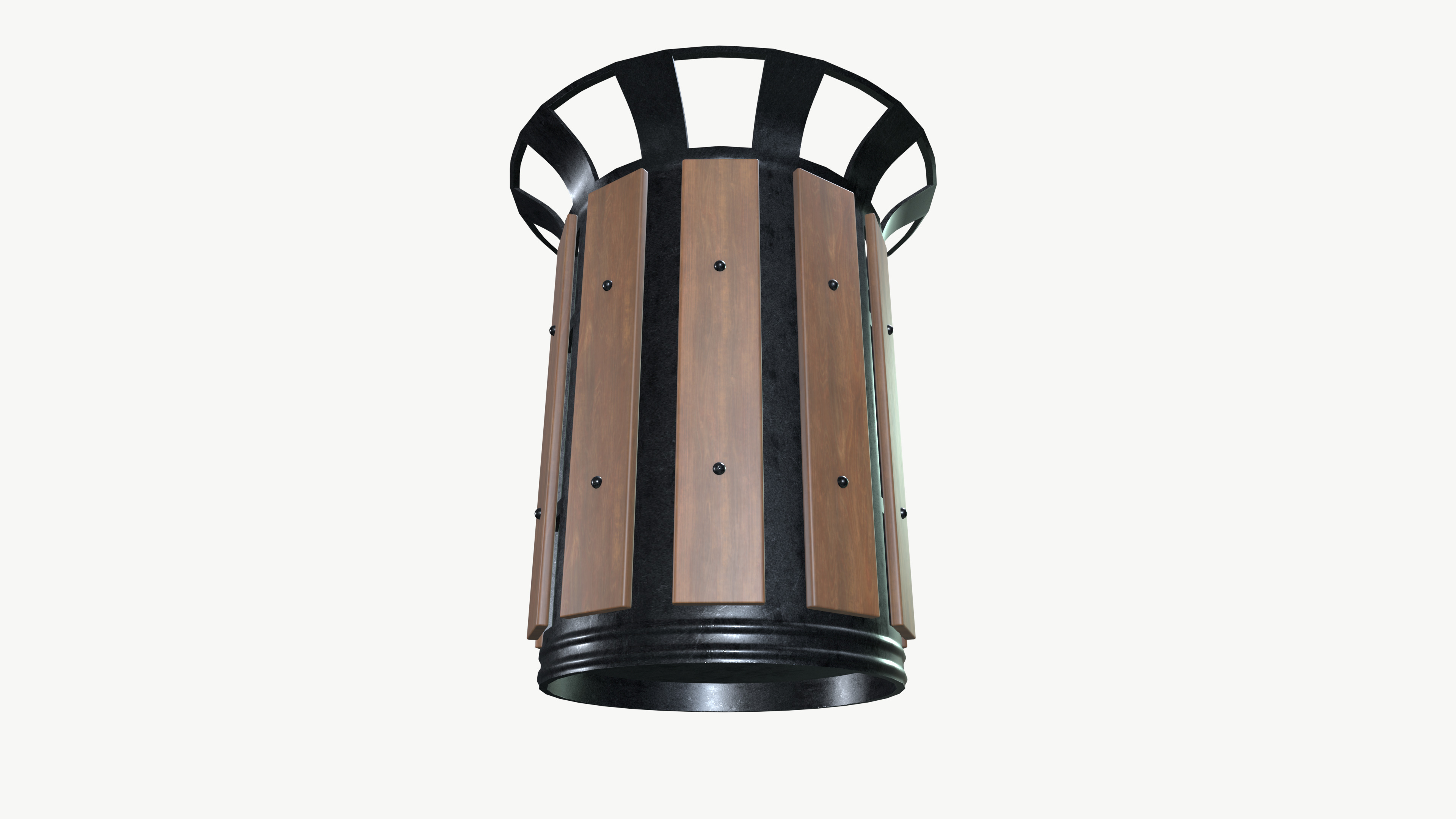 Dustbin 3D model_3